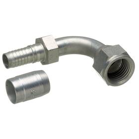 Gates G40179-1010 Female Jic 37 Flare Swivel - 90 Bent Tube Steel C14