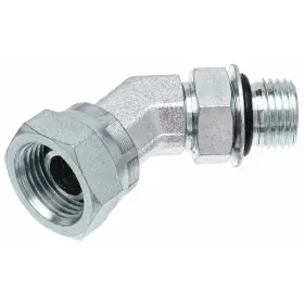 G60287-1212 Gates Male O-ring Boss To Female Pipe Swivel Npsm - 45 Sae