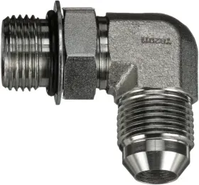 G60312-0505 Gates Genuine Male O-ring Boss To Jic 37 Flare - 90 Sae