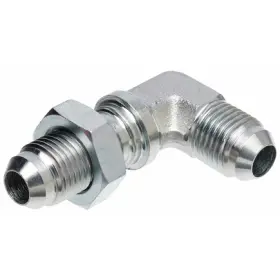 G60447-0808 Gates Male Jic 37 Flare To Bulkhead 90 Sae