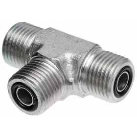 G60740-0808 Gates Male Flat Face O Ring Tee Sae To