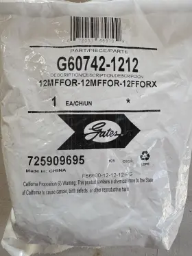 G60742-1212 Gates Hydraulic Coupling / Adapter
