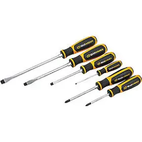 80050h Gearwrench 6 Pc. Combination Dual Material Screwdriver Set