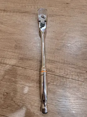 81266t Gearwrench 90t Locking Flex Head 3/8 Ratchet Long Handle Full Polish