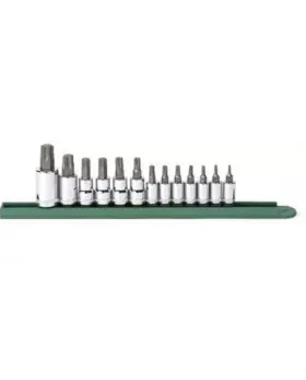 Gwr-80723 Gearwrench 80723 13 Pc. 1/4 Inch 3/8 And 1/2 Drive Torx Bit Socket Set