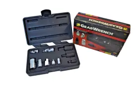 Gwr-81205 Gearwrench Tools 81205 10 Piece Universal And Adapter Set With Case