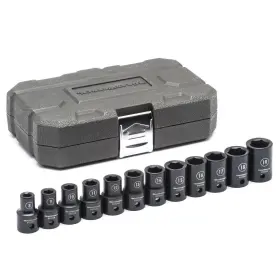 Gwr-84930n Gearwrench 12 Pc. 1/2 Inch Drive 6 Point Standard Impact Metric Socket Set - 84930n