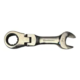 Gwr-9555 Gearwrench 9555 Wrench 72t Ratcheting Combination Stubby Flex 14mm