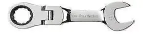 Kdt9556 Gearwrench New 15mm Stubby Flex-head Combination Ratcheting Wrench