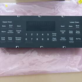 General Electric Wb27x40189 Ge Oven Control Plus Faceplate Original Part