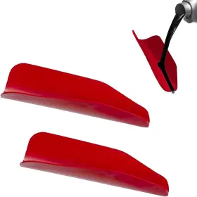 Gk12782 Gkmow 2 Pcs 14 Inch X 6 Flexible Draining Tool Oil Funnel Foldable Free Red