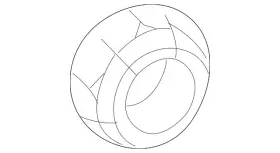 11609826 Gm Parts Genuine Multi-purpose Nut