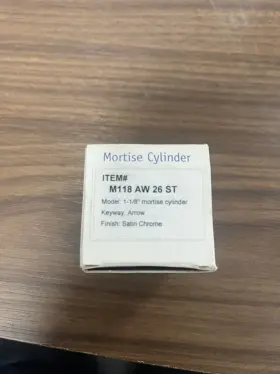 M118aw26d Gms Industries 1 1/8 Mort.cyl Arrow 26d