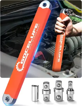 Bs001 Gocelufe Offset Extension Wrench Impact - Tight Reach Set With Universal Orange