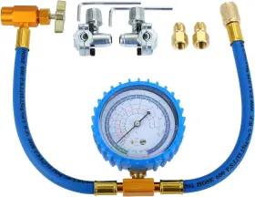 B085vydjpz Gohantee R134a Refrigerant Charge Hose Kit Bpv31 Bullet Piercing Tap Valve