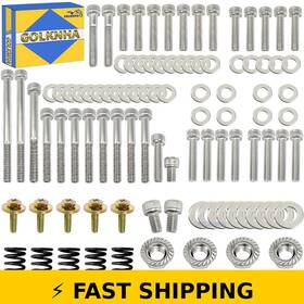 Golknha 768795352529 304 Stainless Steel Engine Bolt Kit 88pcs For Yamaha Blaster 1988-2006