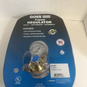 328-ep-70g Goss Ep-70g Regulator Lp Cga-510 With Gauge- B Hose