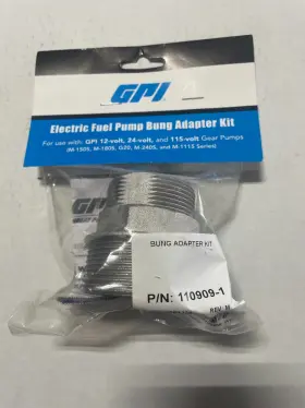 110909-1 Gpi Electric Fuel Pump Bung Adapter Kit