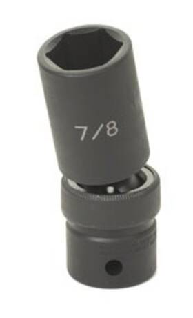Grey Pneumatic 2028ud 1/2 Inch Drive X 7/8 Deep Universal Socket