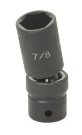 2028ud Grey Pneumatic 1/2 Inch Drive X 7/8 Deep Universal Socket