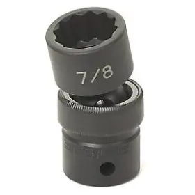 2136u Grey Pneumatic 1/2 Inch Drive X 1 1/8 Standard Universal Socket 12 Point