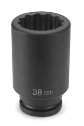 3146md Grey Pneumatic 3/4 Inch Drive X 46mm 12 Point Deep Impact Socket