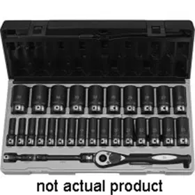 82024md Grey Pneumatic 1/2 Inch Drive X 24mm Deep Duo-socket - 6 Point