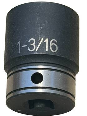 Grey Pneumatic 82038r 1/2 Inch Drive X 1-3/16 In 6 Point Regular Duo Socket Lifetime