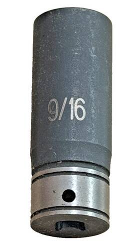 Grey Pneumatic 89018d 1/4 Inch Drive X 9/16 In 6 Point Deep Duo Socket Lifetime