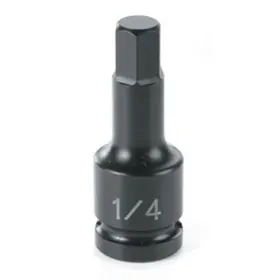 9910f Grey Pneumatic Soc 5/16 1/4d Imp Hex Male Blk