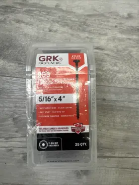 95412 Grk Fasteners Strcturl Wd Scrws Str 4 Inch