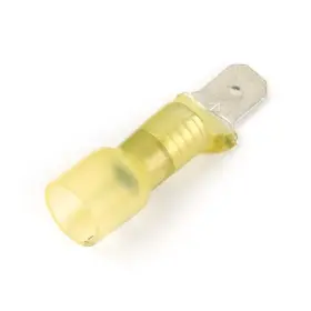 831956 Grote Crimp And Solder Q.d. 12 10 Ga .250 Inch Male Pk 25