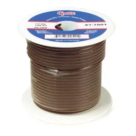 872001 Grote Sxl Wire 16 Gauge Brown 100 Ft Spool