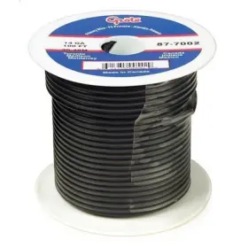 885002 Grote Primary Wire 10 Gauge Black 1000 Ft Spool
