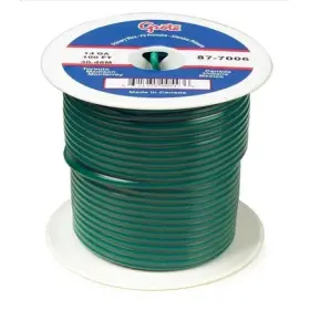 886006 Grote Primary Wire 12 Gauge Green 1000 Ft Spool