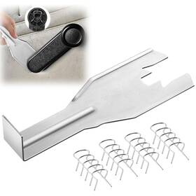 Gulfmew Td-gulfmew-0983 1 Pcs 76951 Window Handle Removal Tool 20 76980 Car Silver