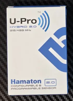 Hts-a66dk Hamaton U-pro Hybrid 2.0 Dual Frequency 315/433 Mhz Programmable Sensor