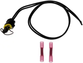 645-1001 Hd Solutions Dorman 2 Wire Pigtail - Waterproof Male Connector With Female Terminals