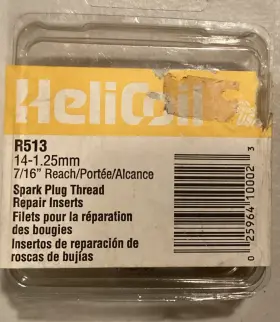 14-1.25-3 Helicoil R512 Helr512 Heli-coil Division 14-1.25-3/8 Spark Plug Inserts