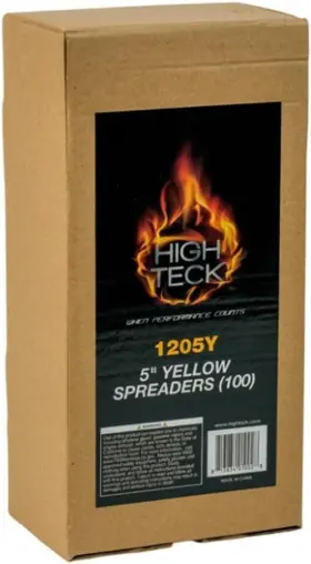 Hit.1205y High Teck Products 1205y Spreader 5 In W Plastic Yellow Tapered Edge