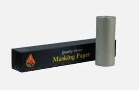 Hit.mp160g-18 High Teck Products Mp160g-18 Masking Paper 18 In W X 600 Ft L Green 35 Lb