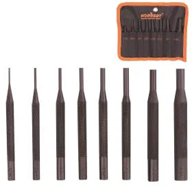 97758 Horusdy 8 Pieces Pin Punch Set Kit Removing 1/16ftft - 5/16ftft Storage Pouch