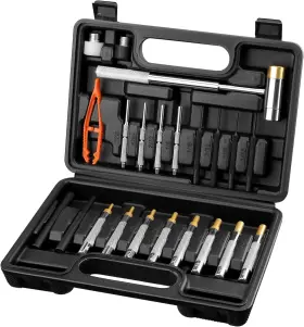 97759 Horusdy Punch Set Roll Pin 22 Pieces Storage Box