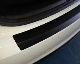 B8131-adu00 Hyundai Accessories Genuine Rear Bumper Applique - Black