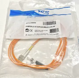 Icfoj3m302 Icc Jumper Lc-st Duplex Mm 62.5 And 125 Micron - 2 M