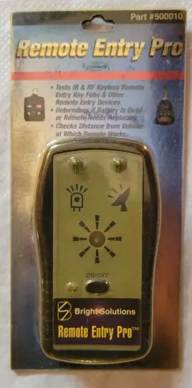 Imperial 858948500010 Bright Solutions Remote Entry Pro Key Fob Tester Ir And Rf