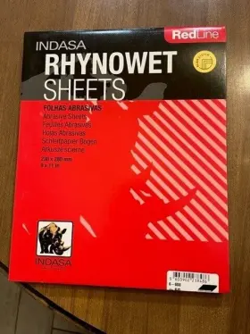 6-600 Indasa Rhynowet Sheets 50 Pc -600 Grit