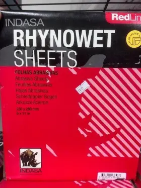 P-600 Indasa Rhynowet Sheets Wet/dry 9x11 P600 Grit 50 Pc Sleeve
