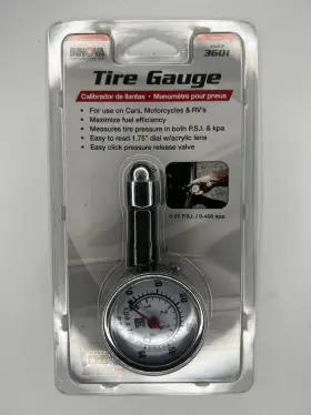 3601 Innova Electronics Corporation Corp Equus Tire Pressure Gauge 0-60 P.s.i./0-400 Kpa