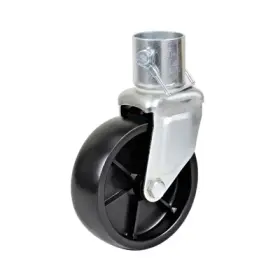 3801s139 Intradin Hk Co. Limited 052088098813 Trailer Jack Caster With Poly Wheel -3801s139